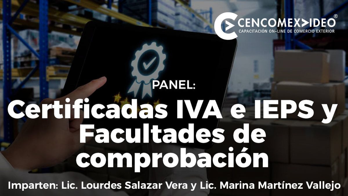 certificadas IVA e IEPS